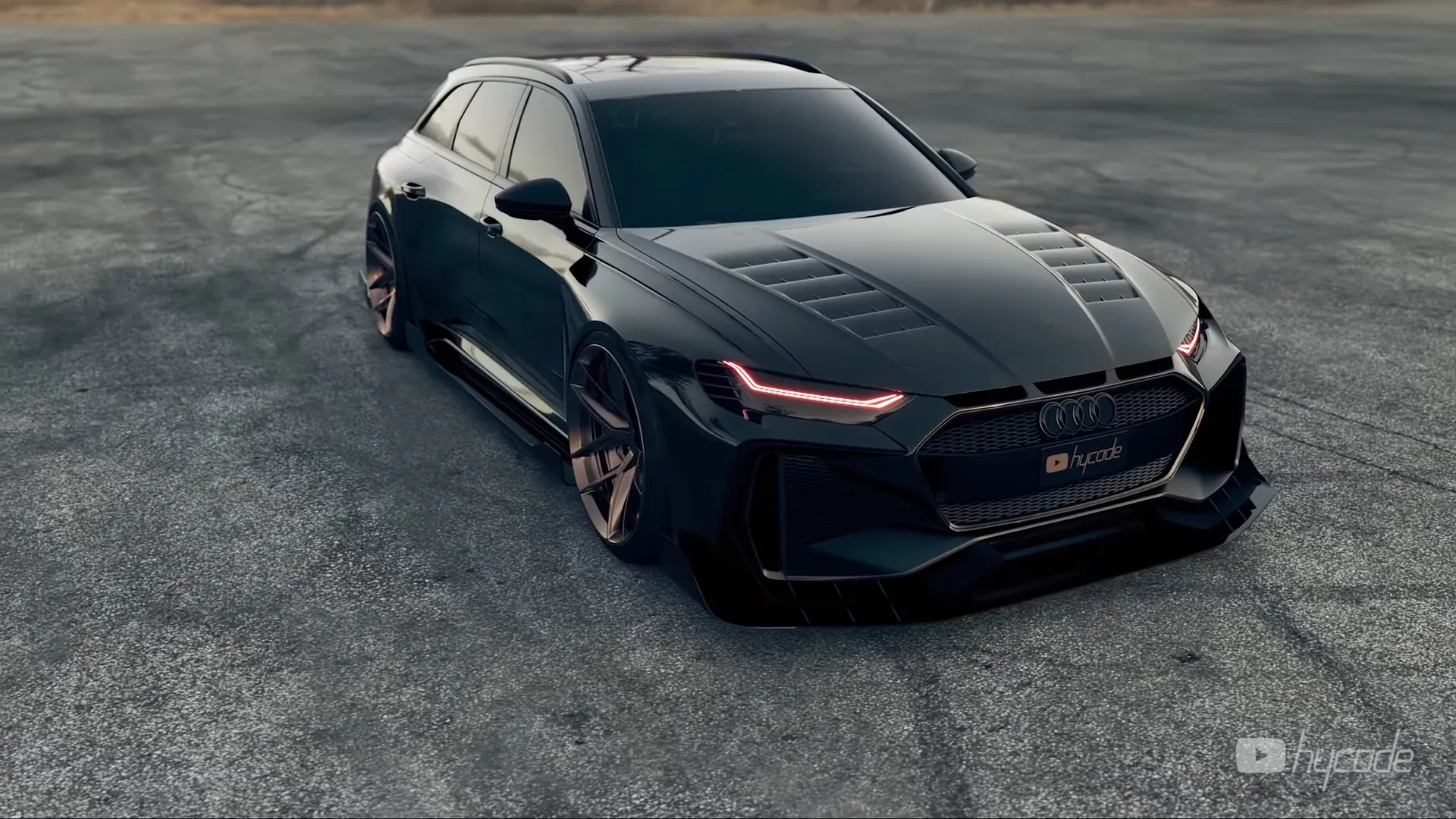 Audi RS6 Custom Body Kit by Hycade
