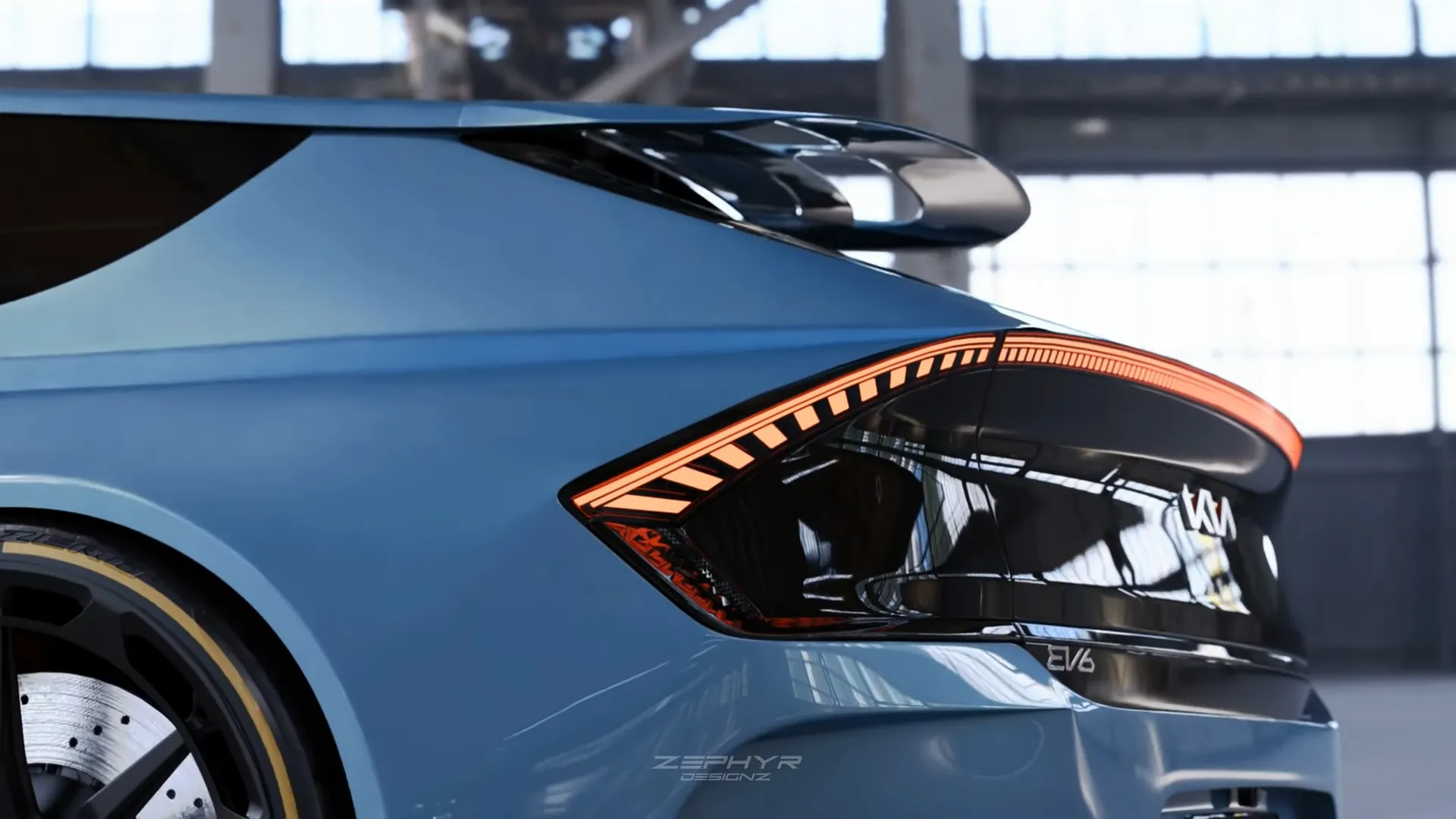 KIA EV6 X 2023 Custom Wide Body Kit by Zephyr
