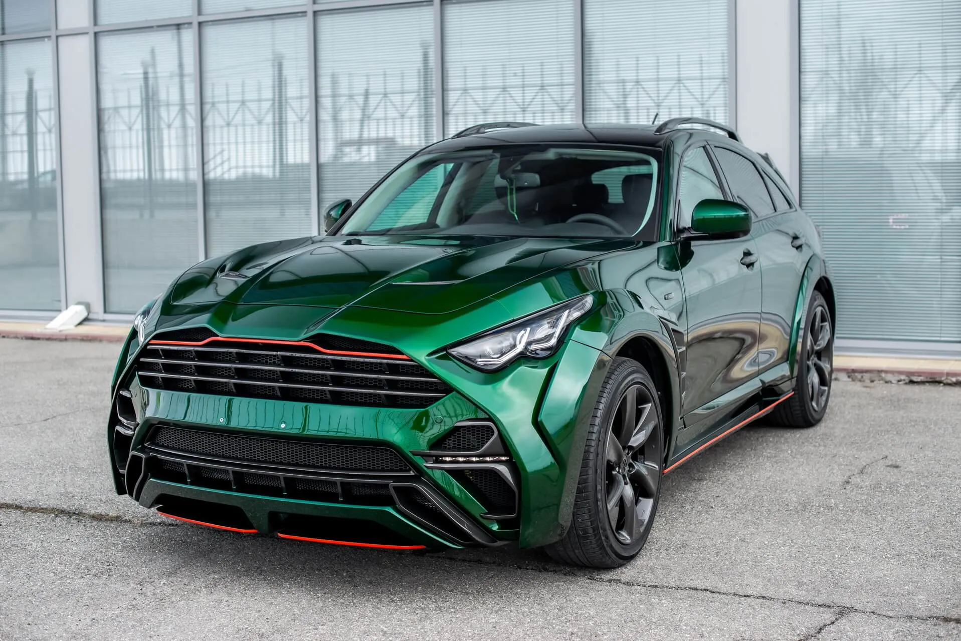 Check price and buy SCL Performance Draco body kit for Infiniti QX70