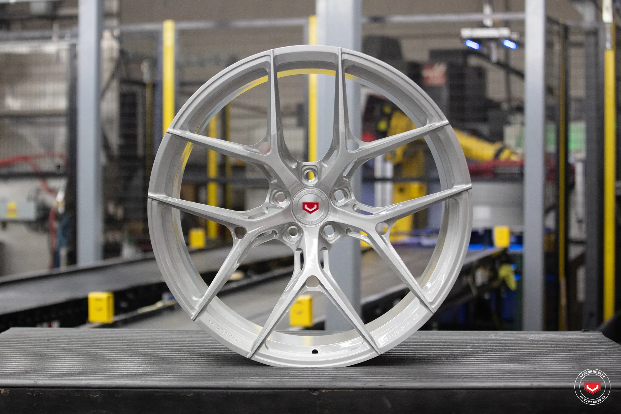 Vossen S21 01 forged wheel — concave face detail