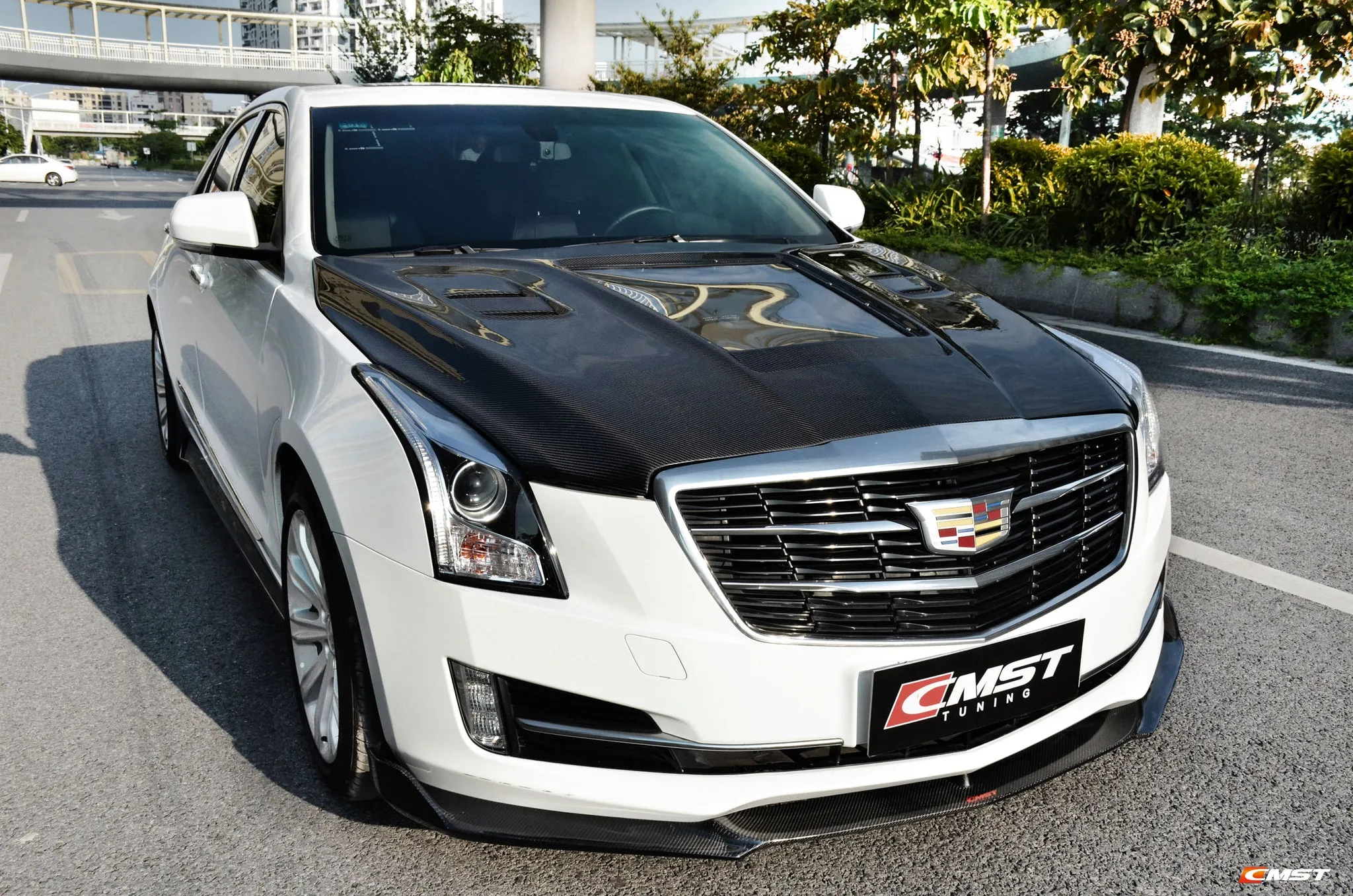 Check our price and buy CMST Carbon Fiber Body Kit set for Cadillac ATS!