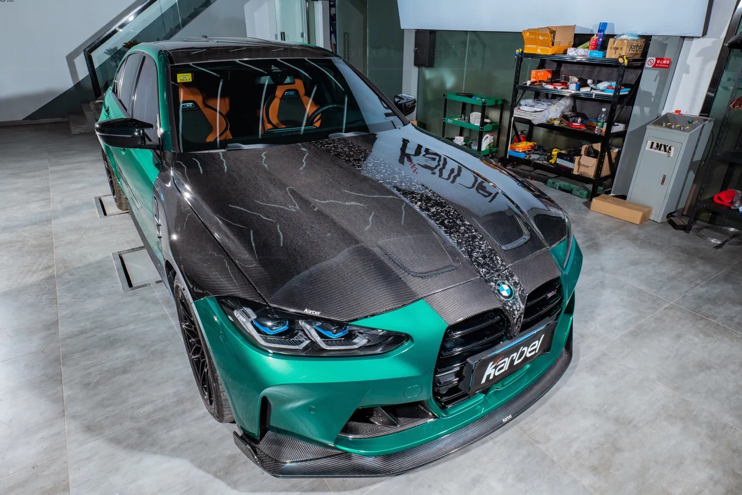 Check price and buy Karbel Carbon Fiber Body kit set for BMW  M3 G80