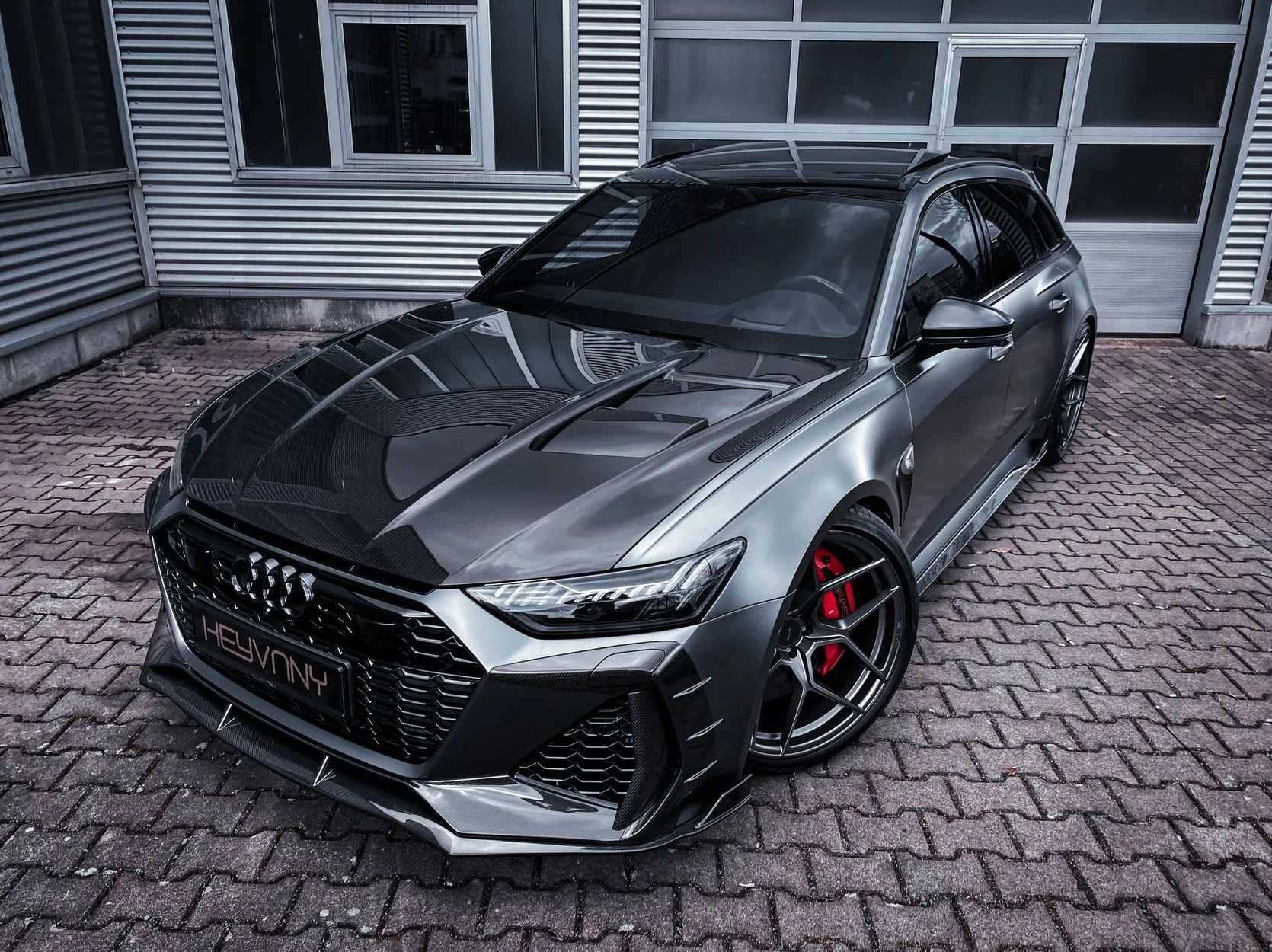 Check price and buy Keyvany Carbon Fiber Body kit set for Audi RS 6 C8