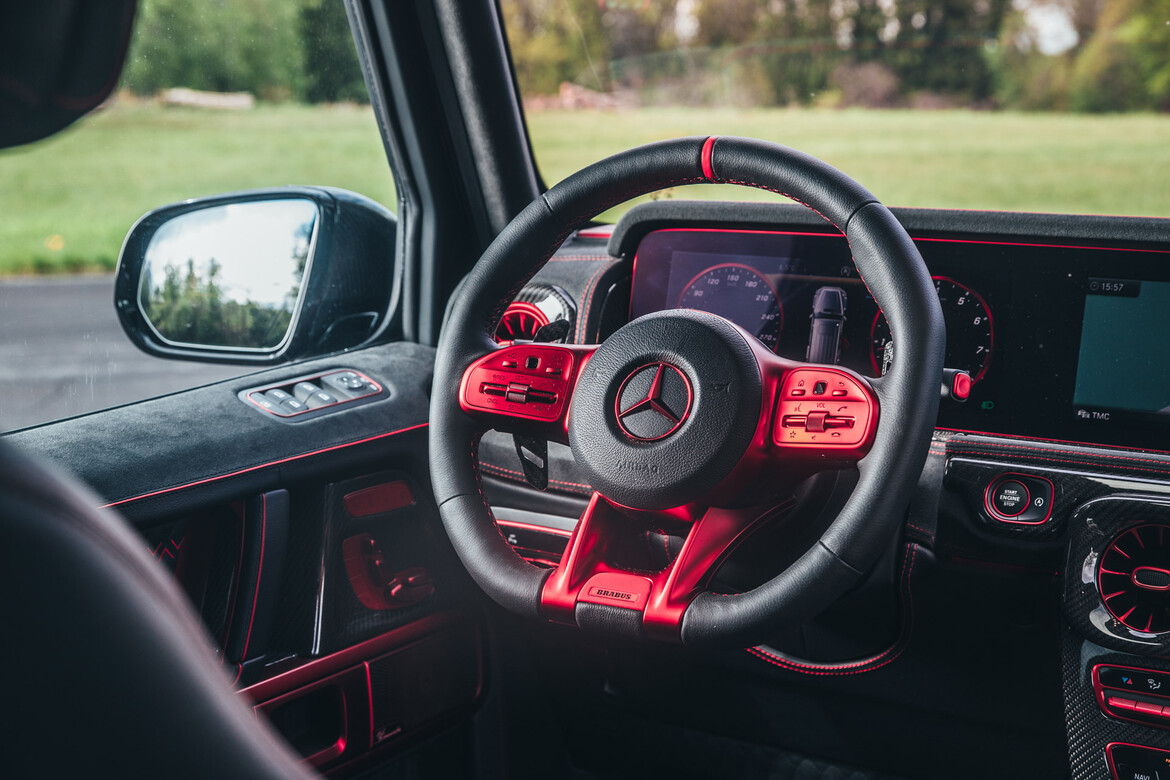 Full interior conversion Brabus Rocket for Mercedes G-class W463A AMG G 63