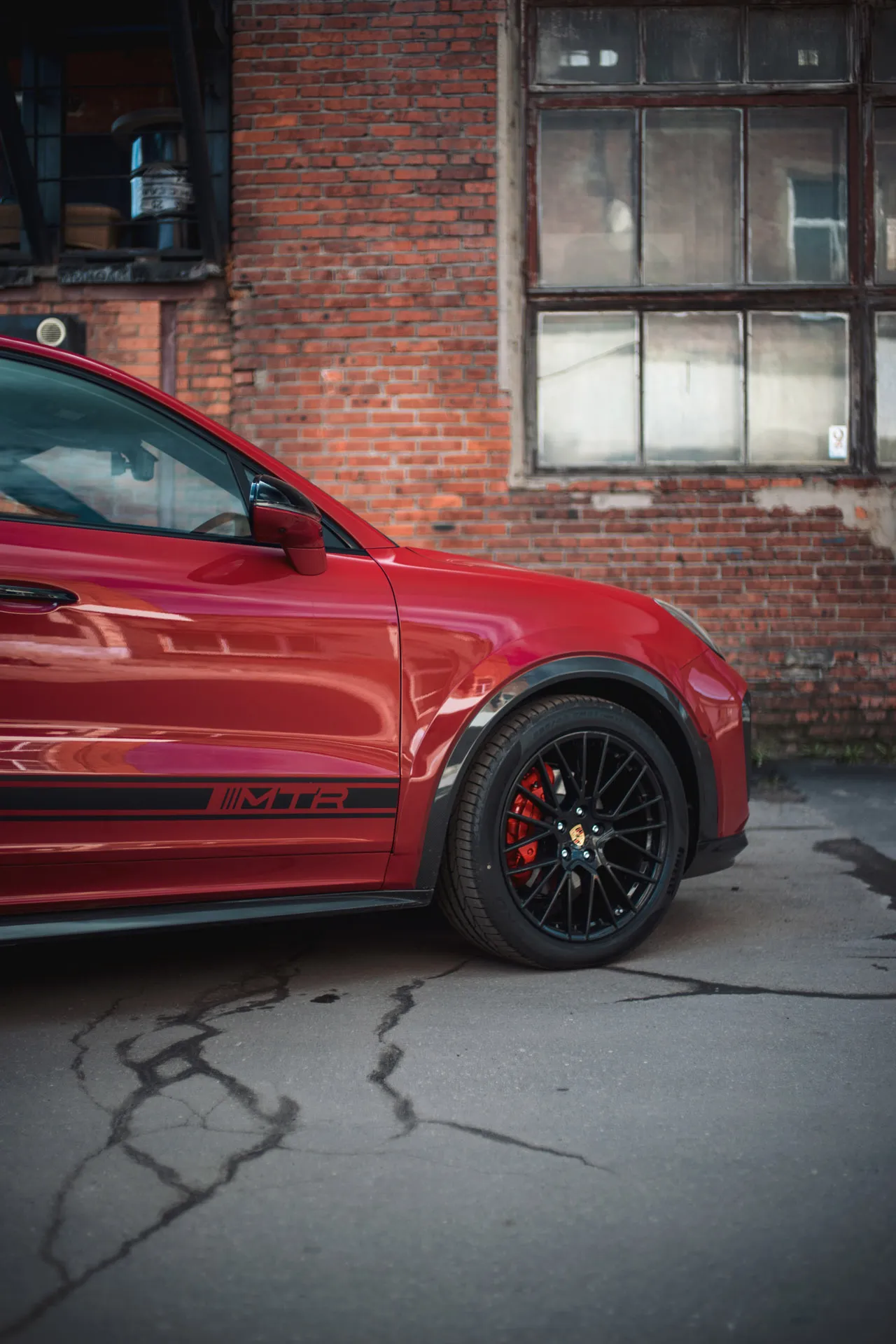 Check price and buy MTR Design Wide Body Carbon Fiber kit for Porsche Cayenne Coupe