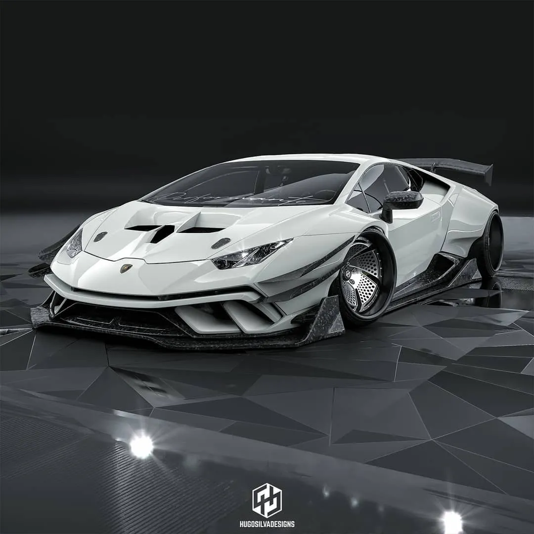 Lamborghini Huracan Custom Body Kit by Hugo Silva