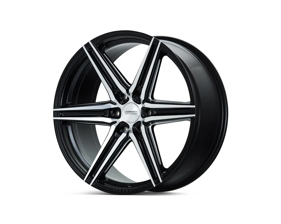 Vossen HF6 2 hybrid forged wheel — close-up spoke detail