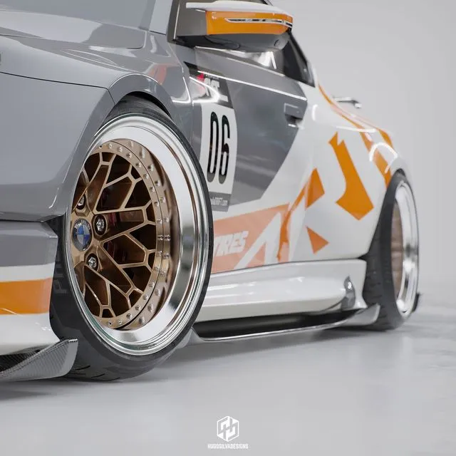 BMW M2 G87 Custom Wide Body Kit by Hugo Silva