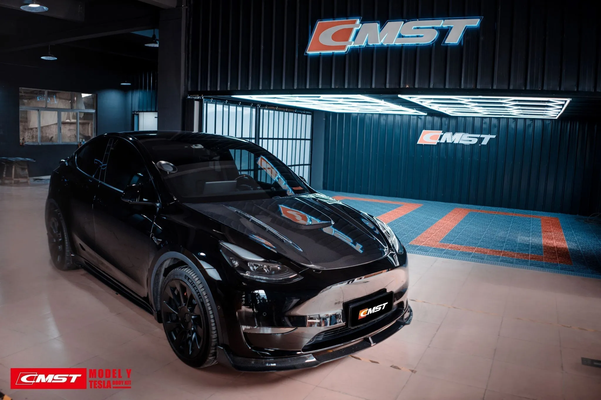 Check our price and buy CMST Carbon Fiber Body Kit set for Tesla Model Y!
