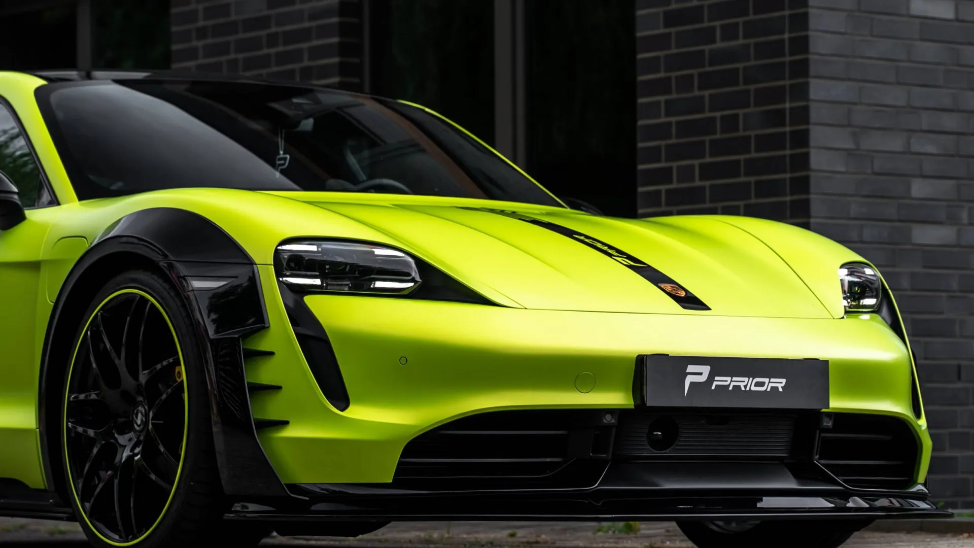 Front Spoiler Prior Design PD TE widebody for Porsche Taycan