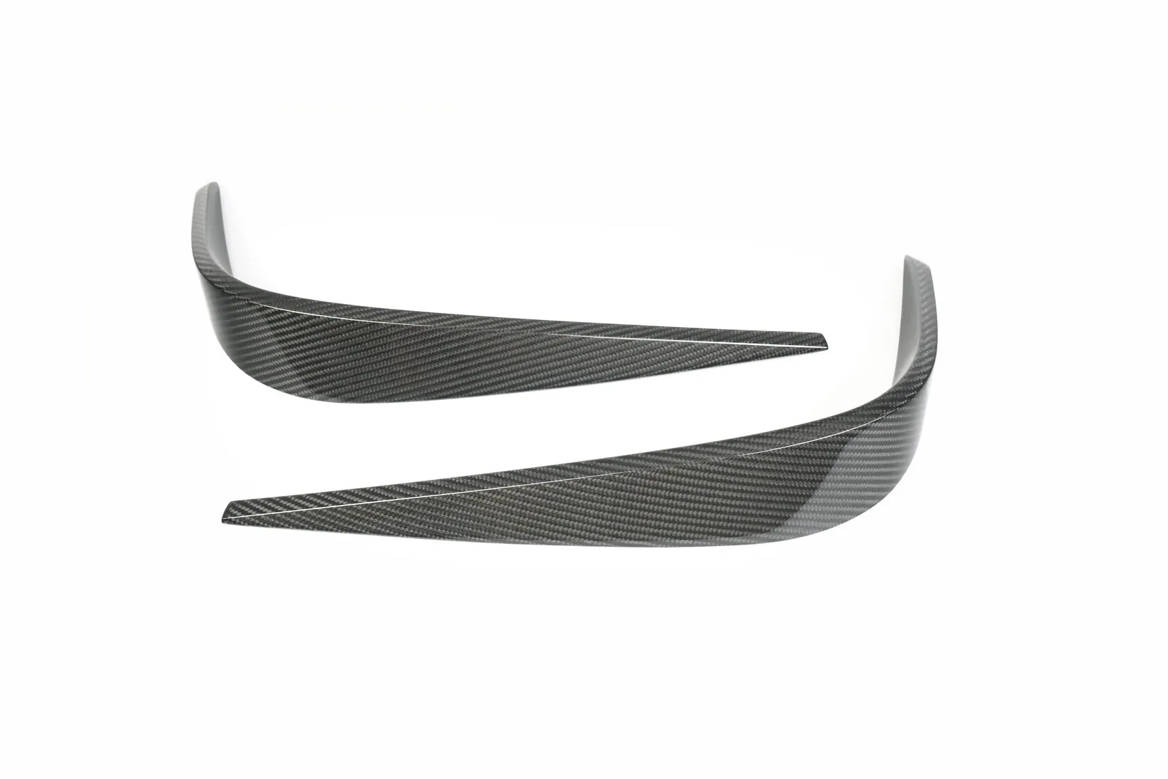 Rear bumper pads Streetfighter Forged Carbon for BMW M4 G82/G83