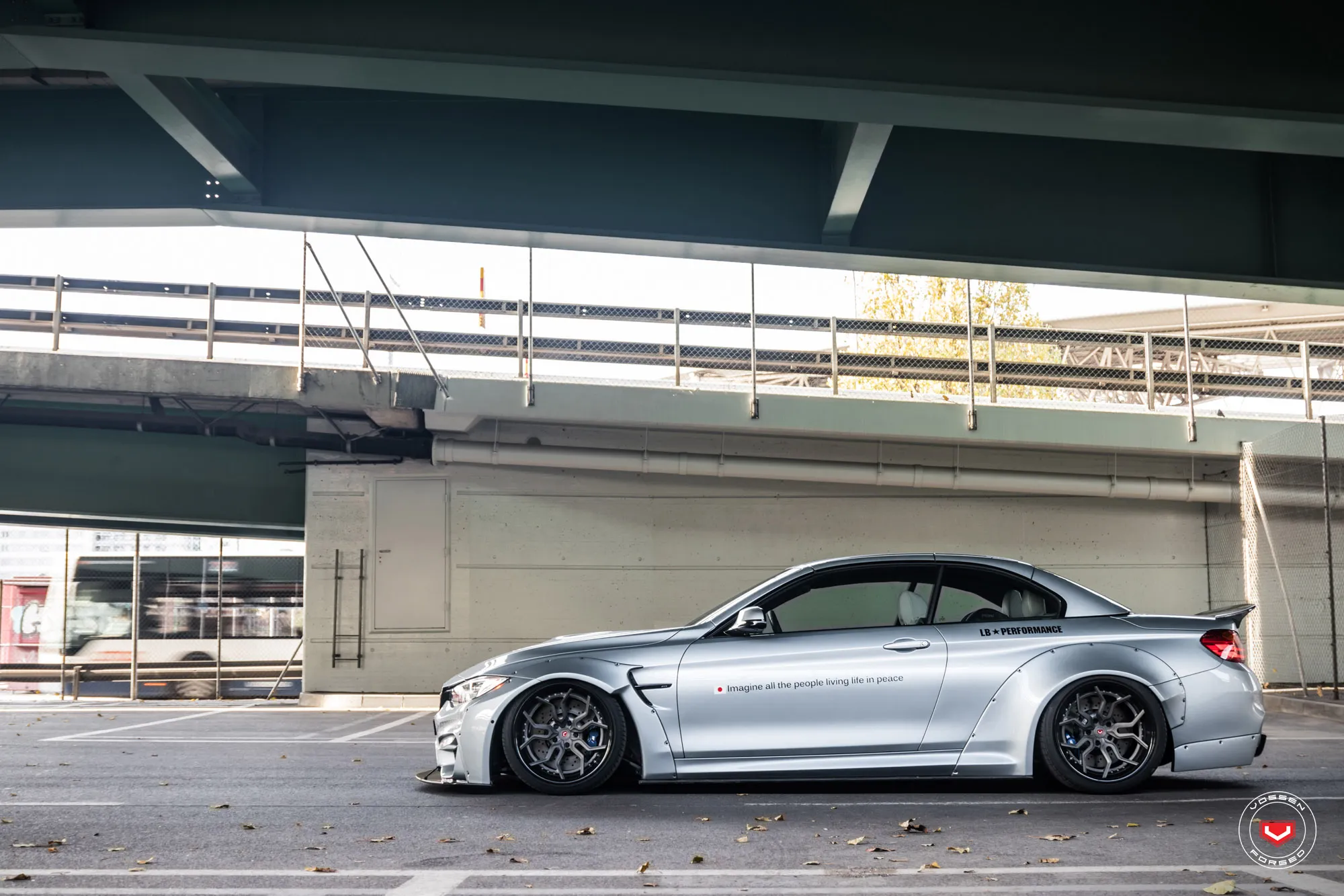 Vossen HC 3 3 PIECE 3-piece forged wheel — side profile