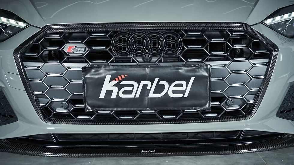 Check our price and buy Karbel Carbon Fiber Body kit set for Audi S5 F5 Restyling 2020