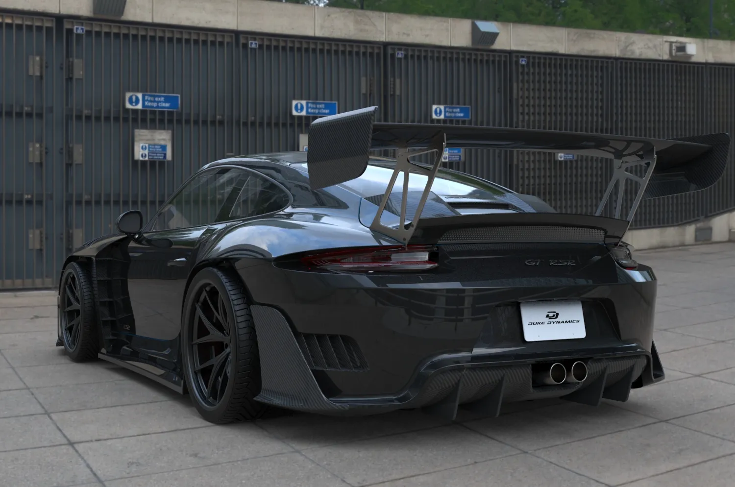Check price and buy Duke Dynamics Body kit set for Porsche 911 991 GT RSR