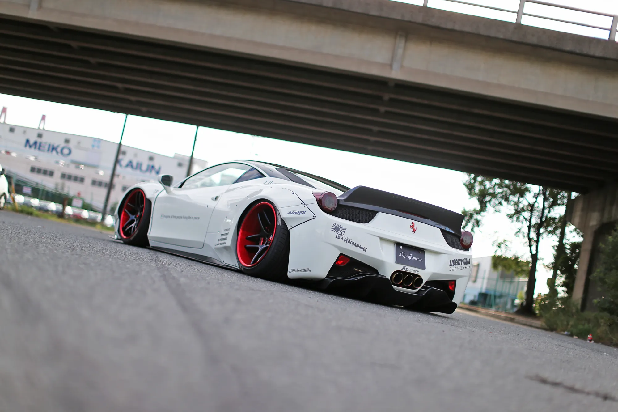 Check our price and buy Liberty Walk body kit for Ferrari 458!