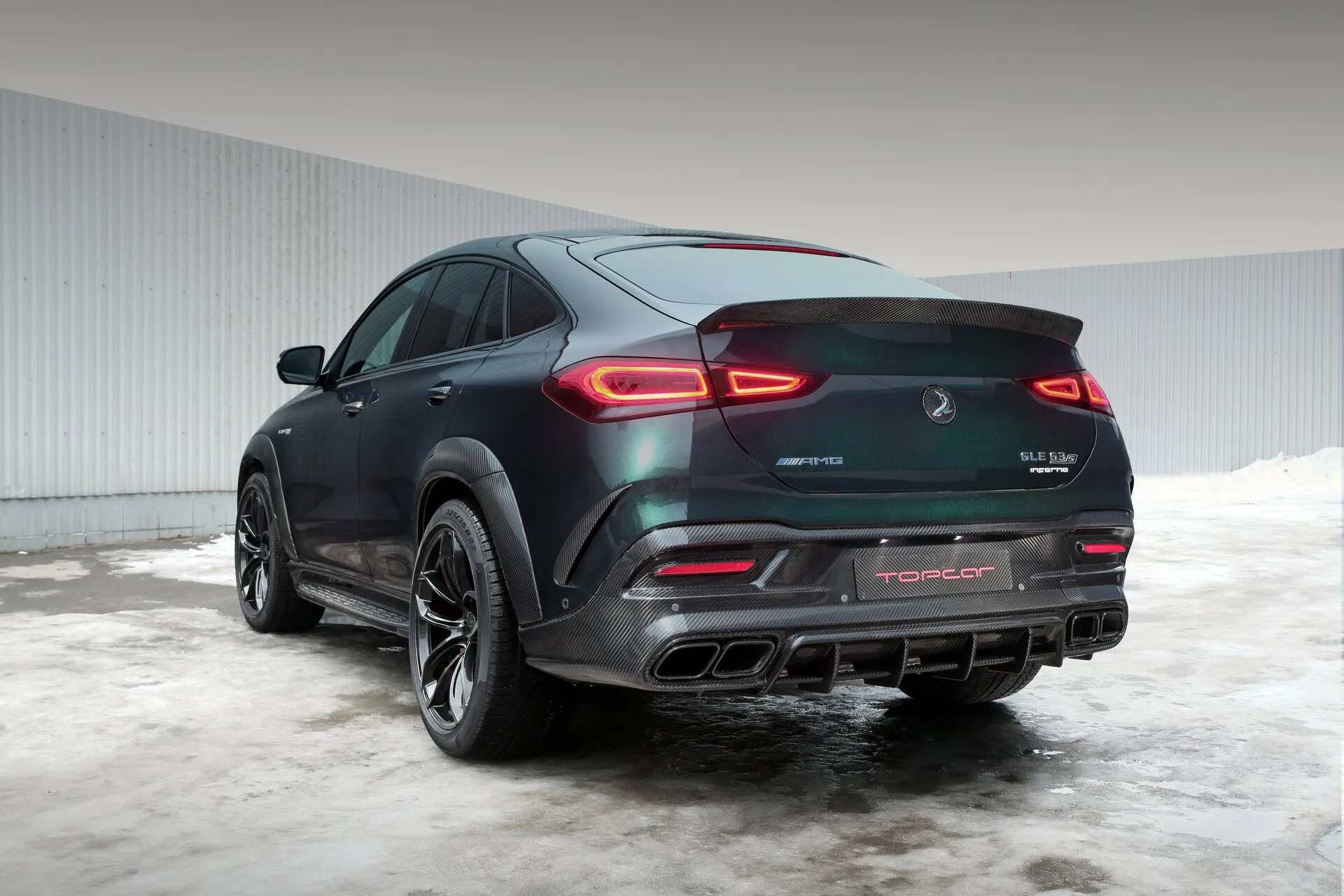 Check our price and buy Topcar Design body kit for Mercedes-Benz GLE coupe C167 Inferno 2022!