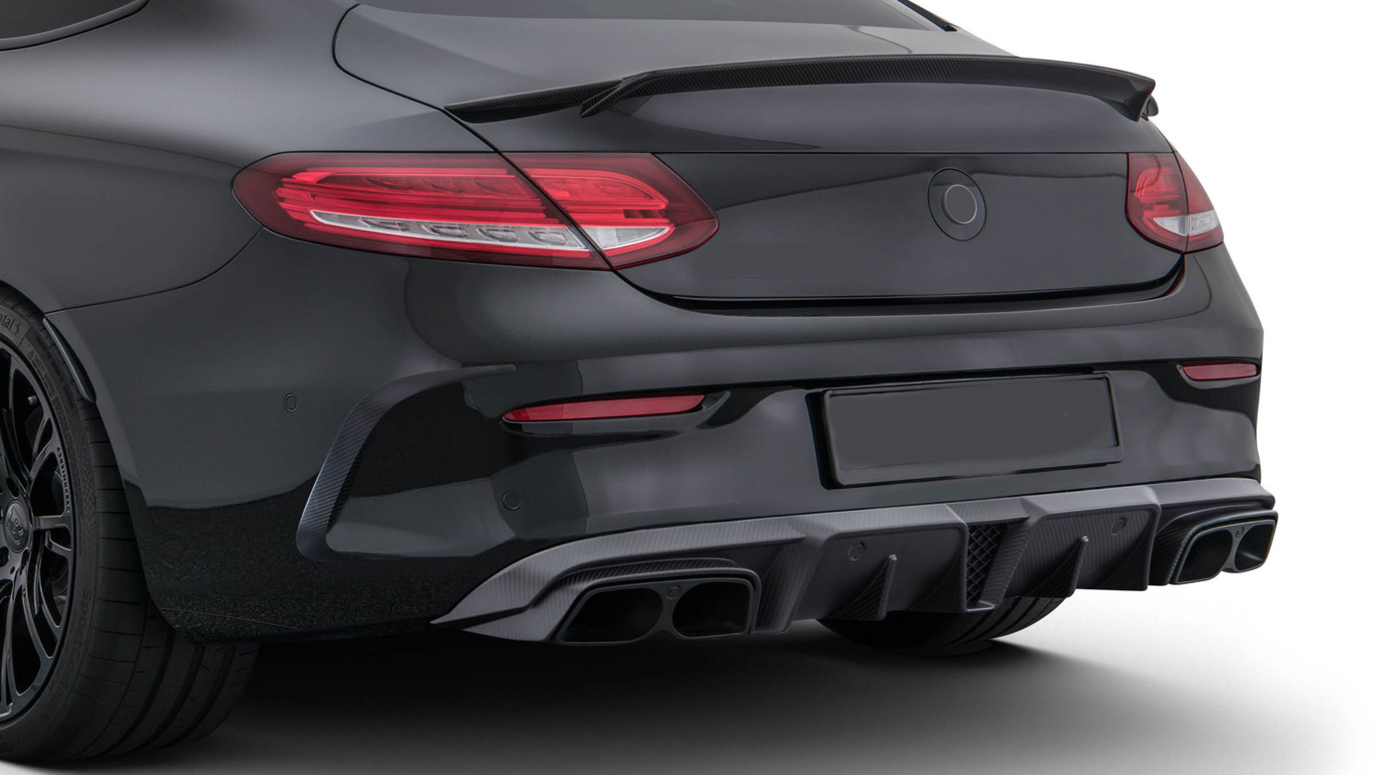 Rear spoiler BS style Carbon for Mercedes Cclass C 205 AMG C 63 Buy