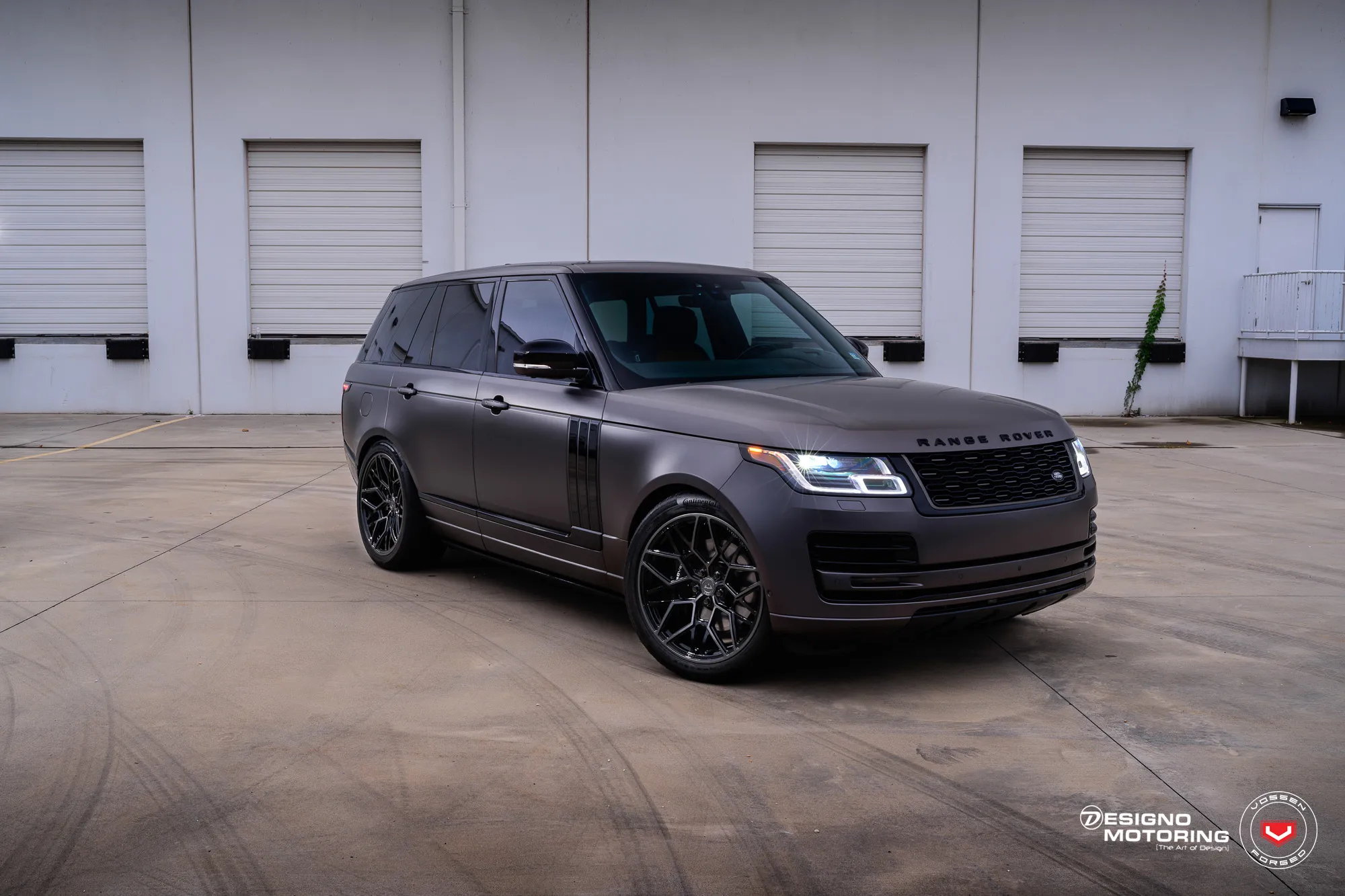 Vossen UV 1 forged wheel — side profile