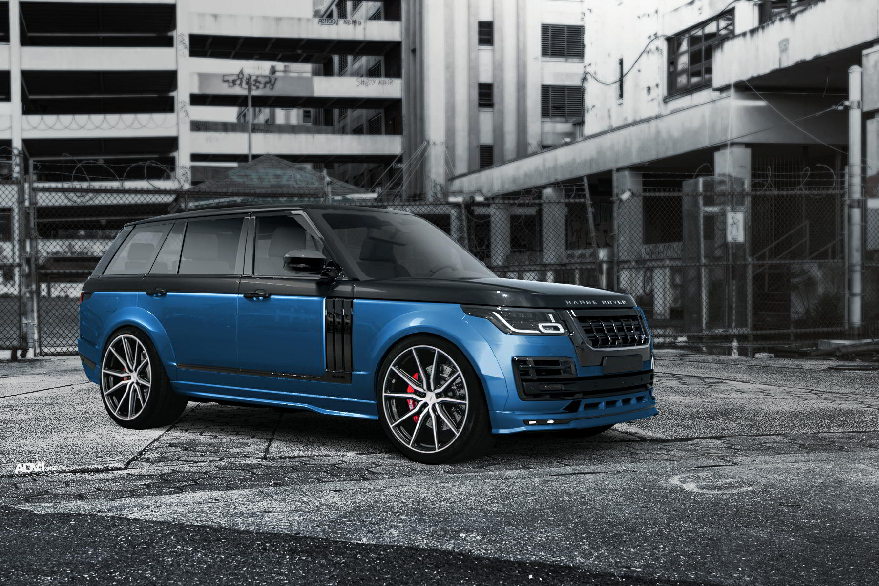 Wide body fenders Renegade Design for Land Rover Range Rover Vogue
