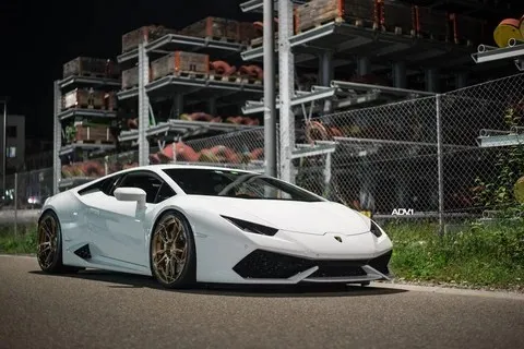 Lamborghini on ADV.1 ADV53 M.V2 CS Series forged wheels