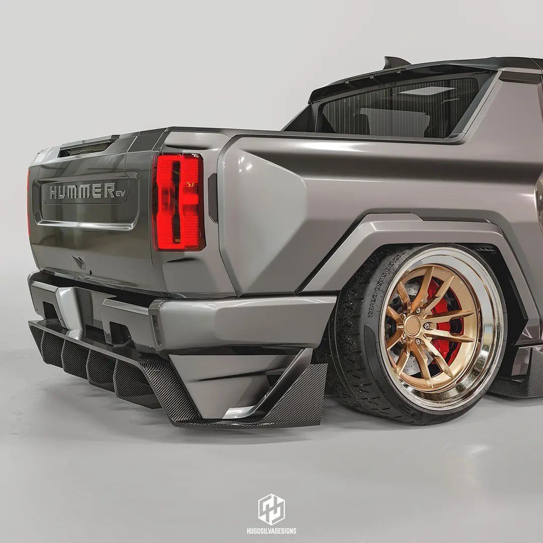 Hummer EV 2022 Custom Body Kit by Hugo Silva