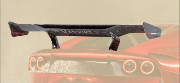 Rear wing Mansory Carbon for Ferrari 812 Superfast Stallone