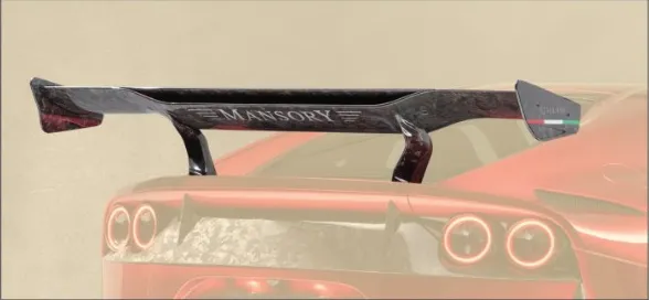 Rear wing Mansory Carbon for Ferrari 812 Superfast Stallone