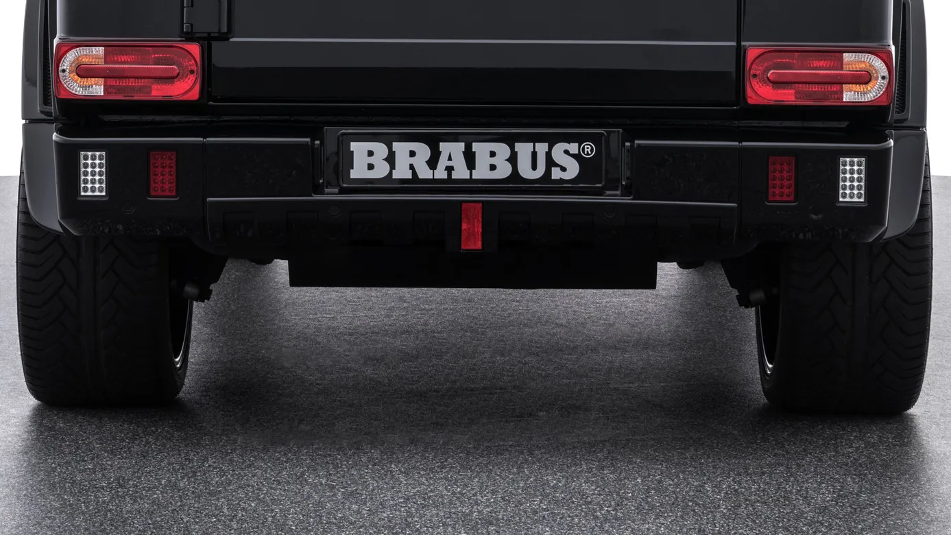 Under ride protection Brabus Carbon for Mercedes G-class W463 G 500 4X4²