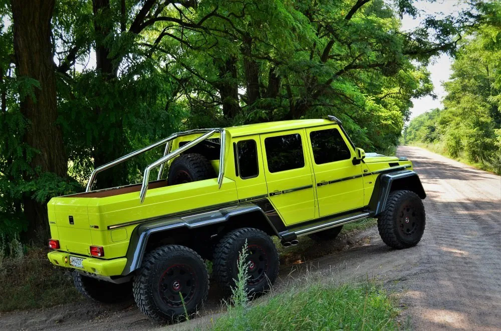 Mercedes-AMG G-class 63 to 6x6 Conversion kit