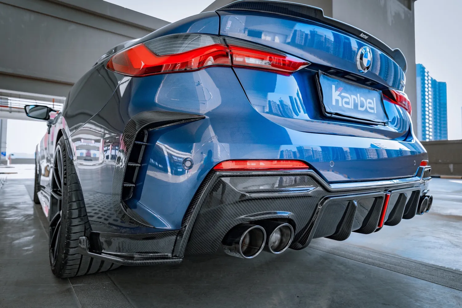 Check price and buy Karbel Carbon Fiber Body kit set for BMW 4 series G22/G23
