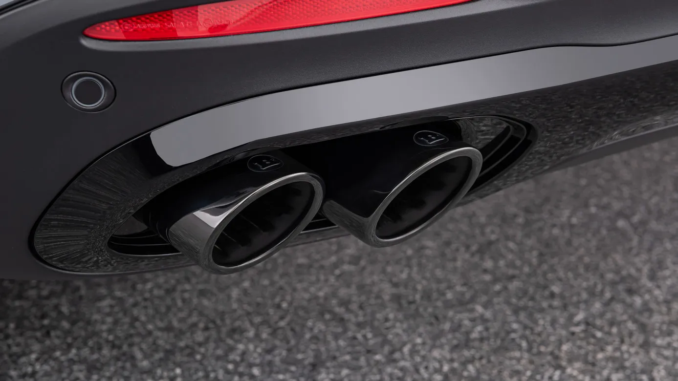 Exhaust tips BS Style carbon for Mercedes-Benz GLS X167 AMG Line