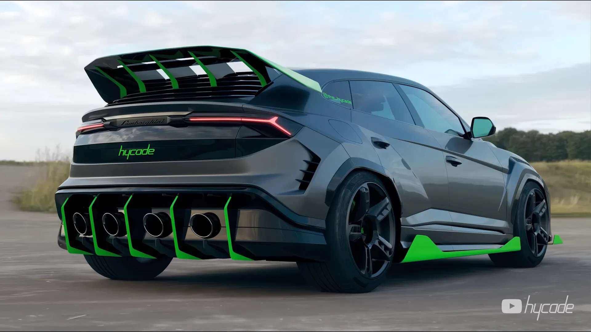 Lamborghini Urus Custom Wide Body Kit by Hycade
