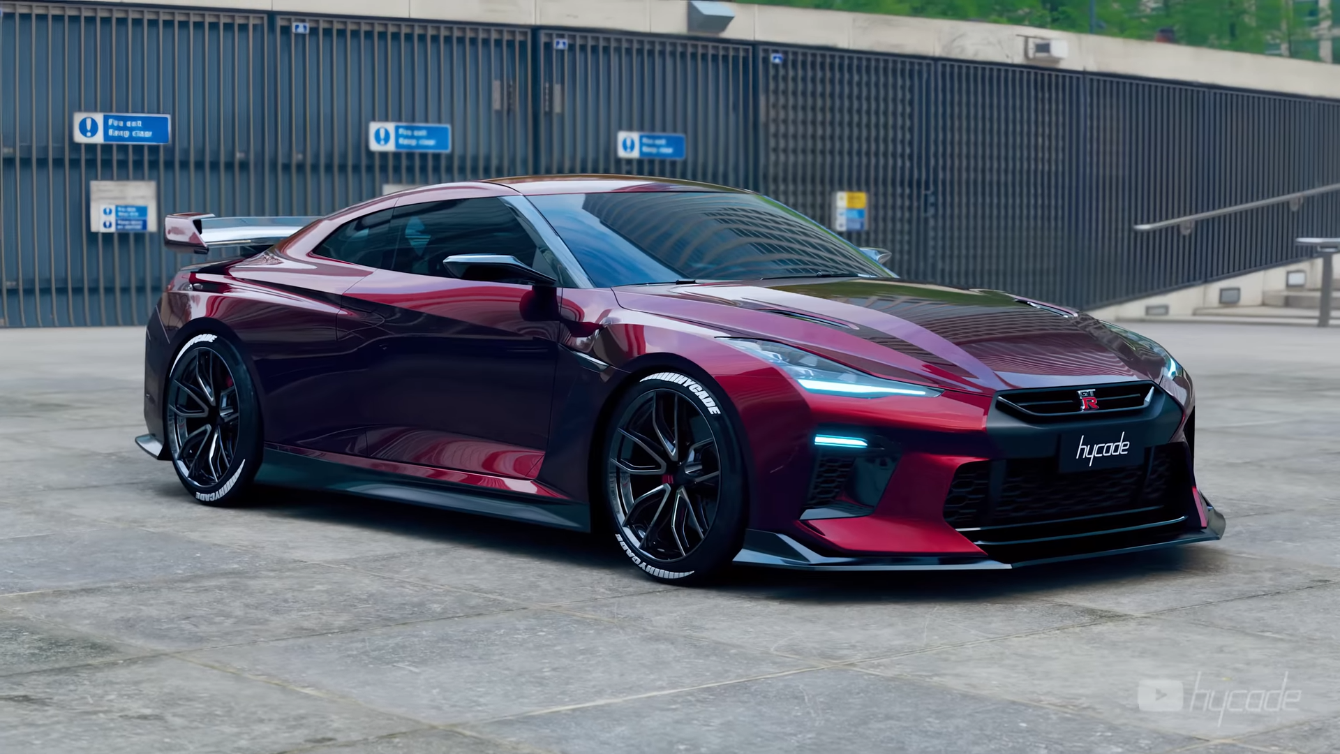 Nissan GT-R R36 2023 Custom Wide Body Kit by Hycade Buy with