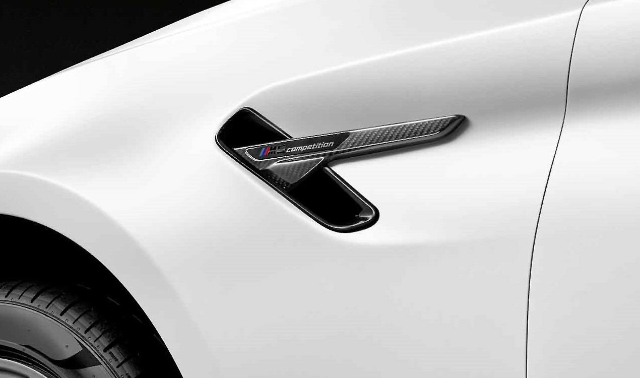Gills in wings M performance Carbon for BMW M5 F90 LCI Restyling