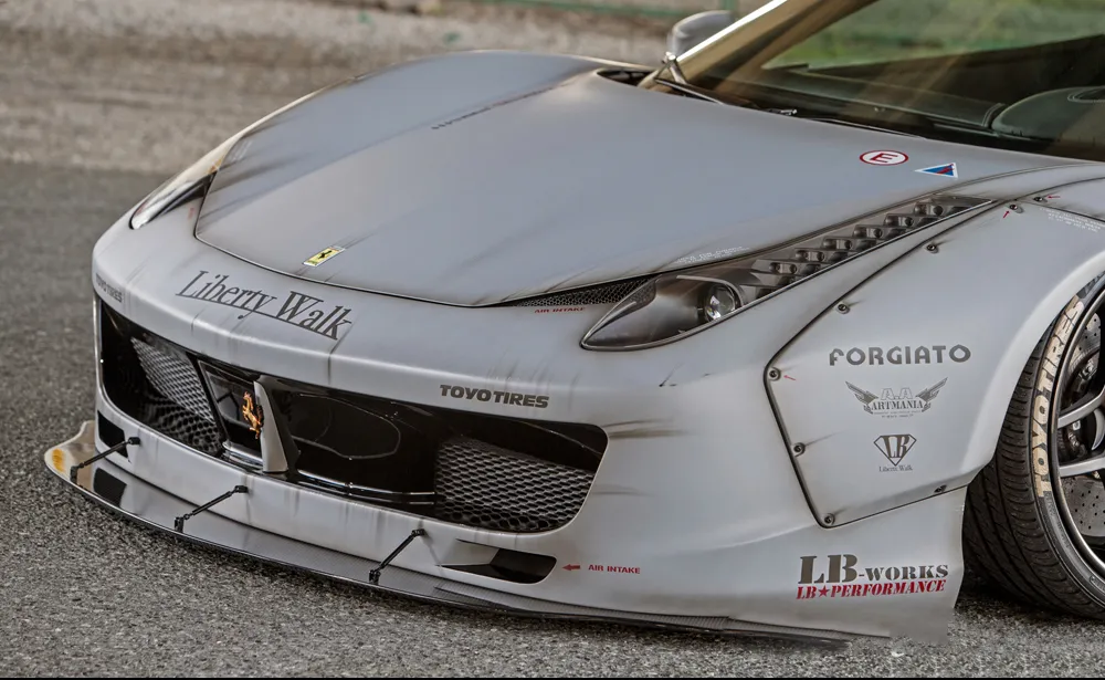 Check our price and buy Liberty Walk body kit for Ferrari 458!