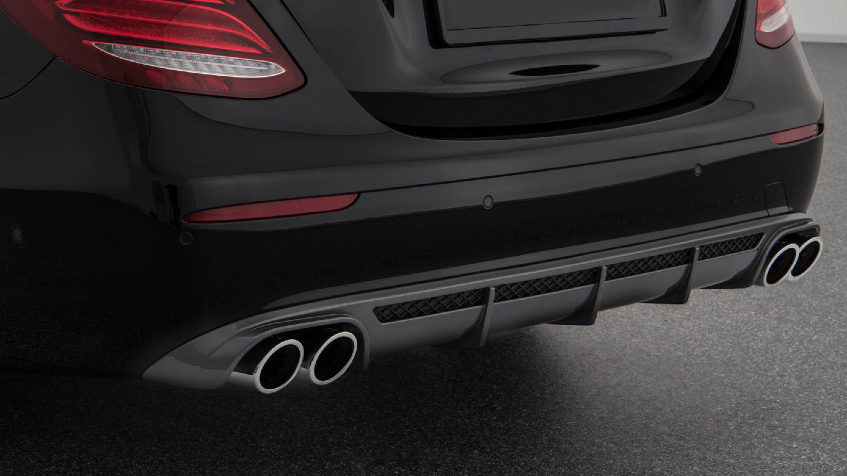 Rear diffuser BS Style carbon for Mercedes E-class W213 E 180 - E 450