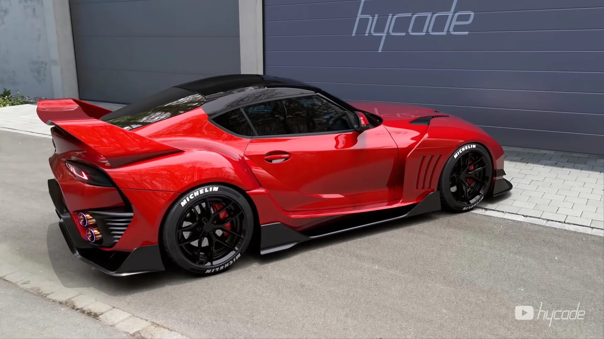 Toyota Supra MK5 Custom Body Kit by Hycade