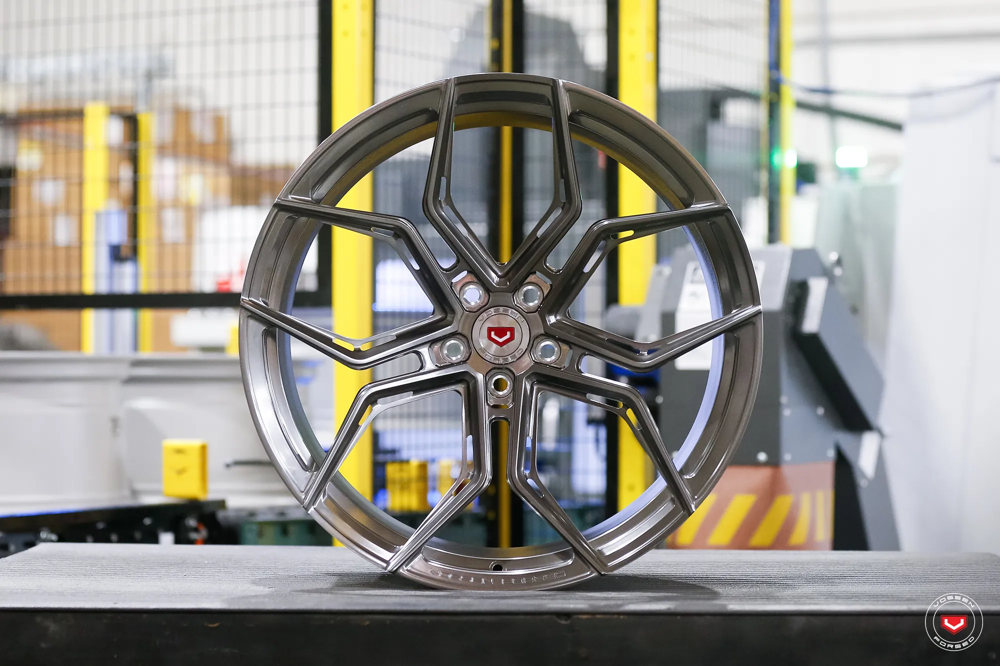 Vossen EVO 3R forged wheel — side profile