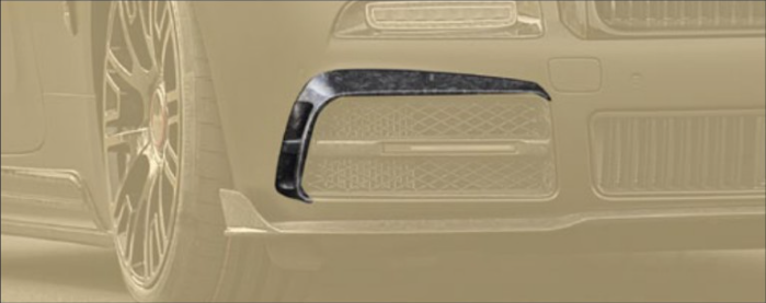 Air intake splitter Mansory Carbon for Rolls-Royce Wraith II