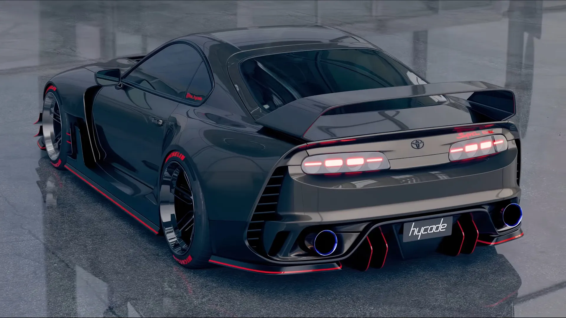 Toyota Supra MK4 Custom Body Kit by Hycade