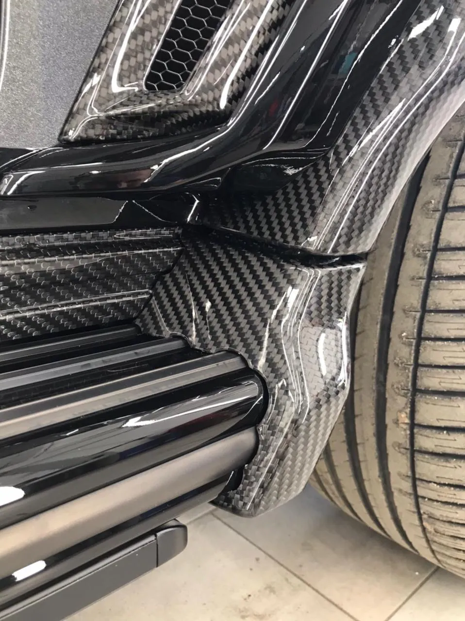 Mudguards Renegade Design for Mercedes Benz G-class W463A