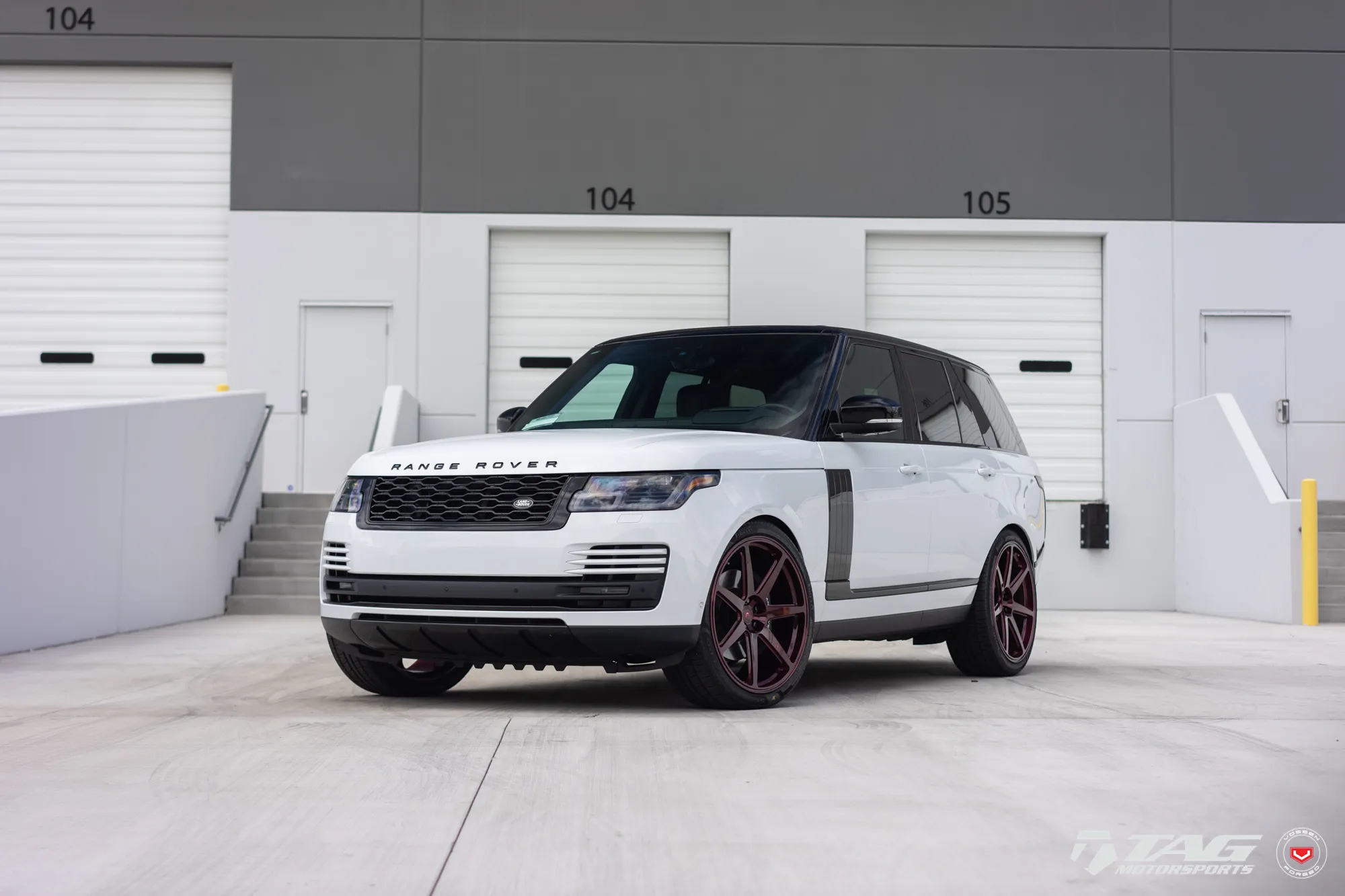 Vossen GNS 2 forged wheel — mounted on vehicle
