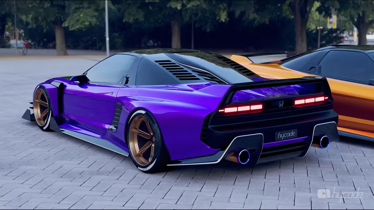 Honda NSX Custom Body Kit by Hycade