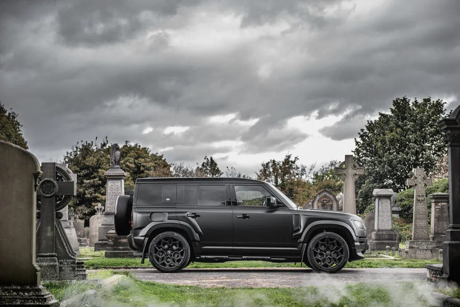 Check our price and buy Kahn Design carbon fiber body kit set for Land Rover Defender 110 wide track