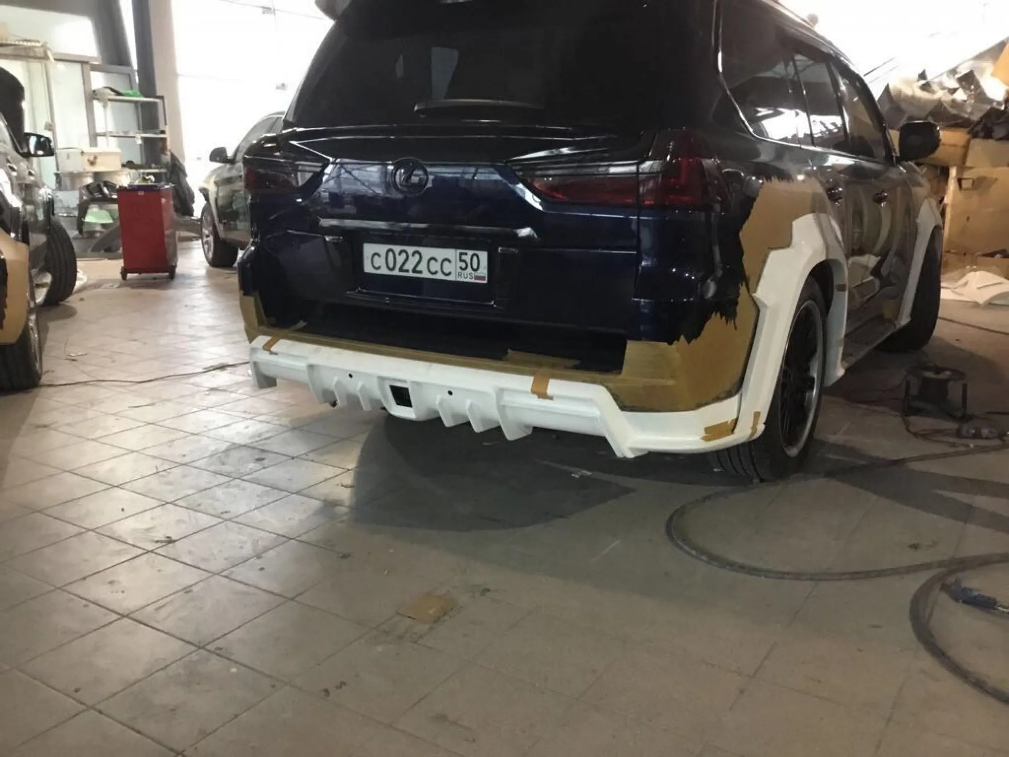 Widebody kit Carbon for Lexus LX570