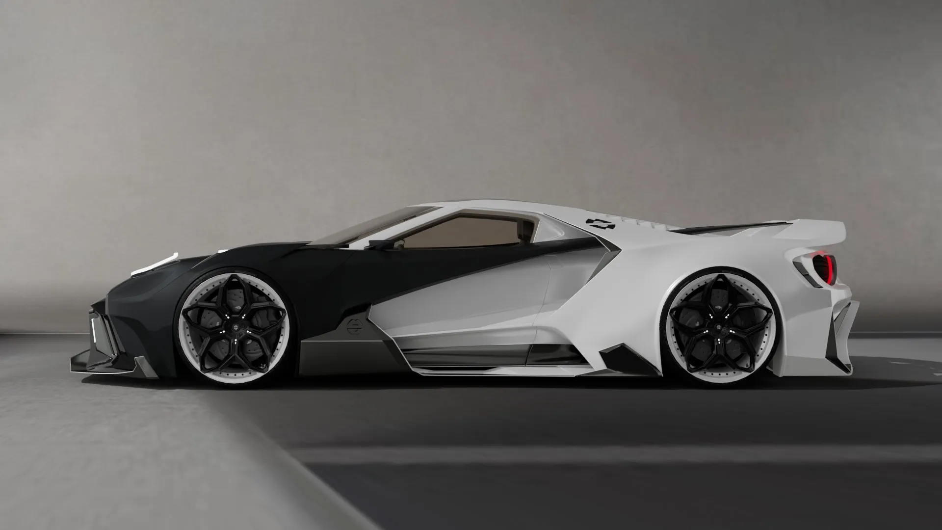 Ford GT Custom Design Wide Body Kit by Bête Noire