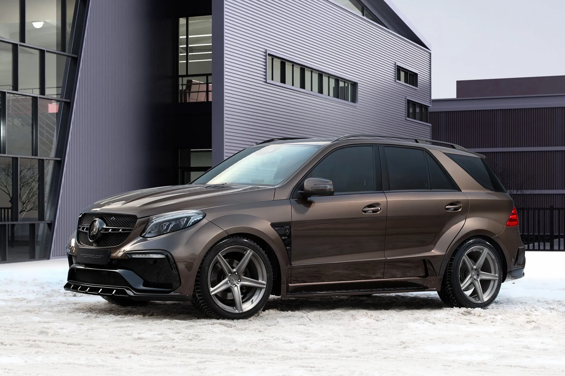 Check our price and buy Topcar Design body kit for Mercedes GLE W166 wagon Inferno