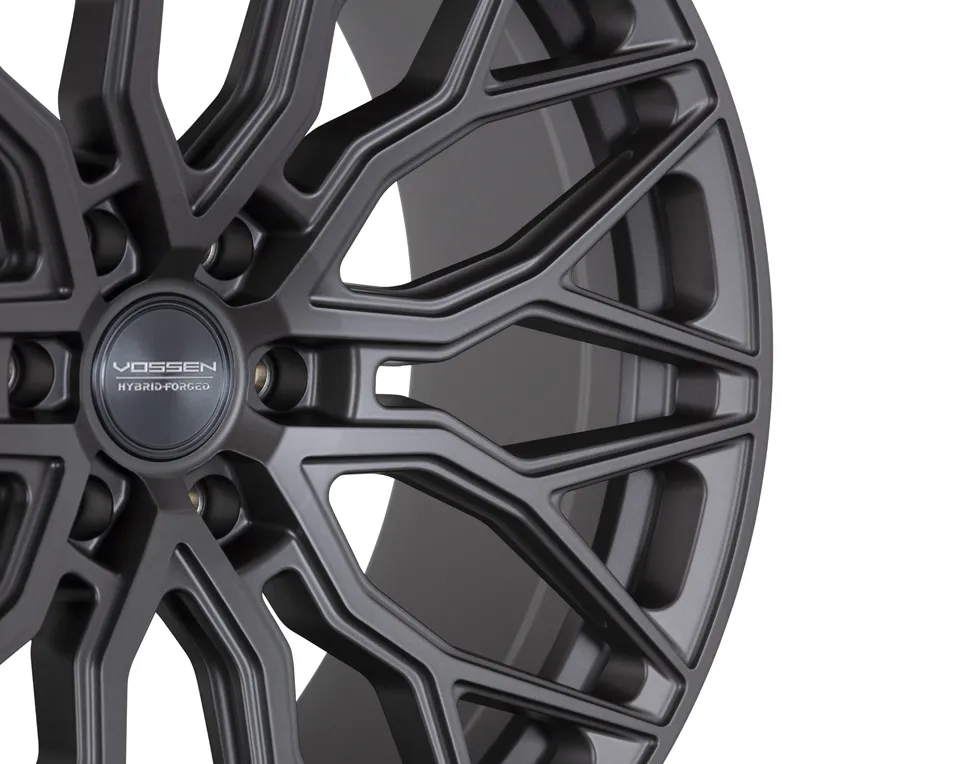 Vossen HF6 3 hybrid forged wheel — mounted on vehicle
