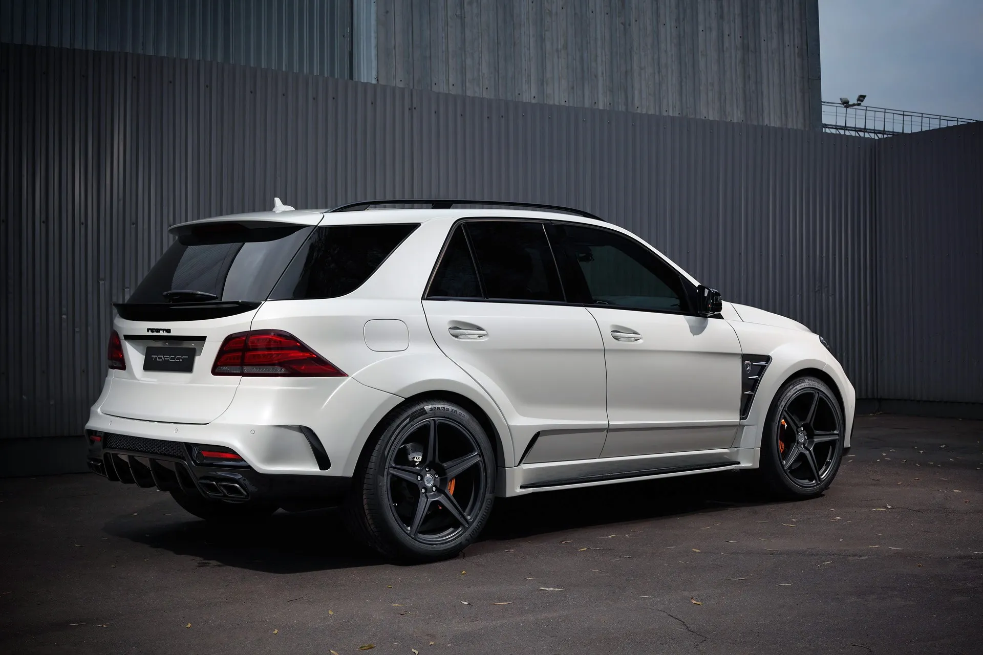 Check our price and buy Topcar Design body kit for Mercedes GLE W166 wagon Inferno