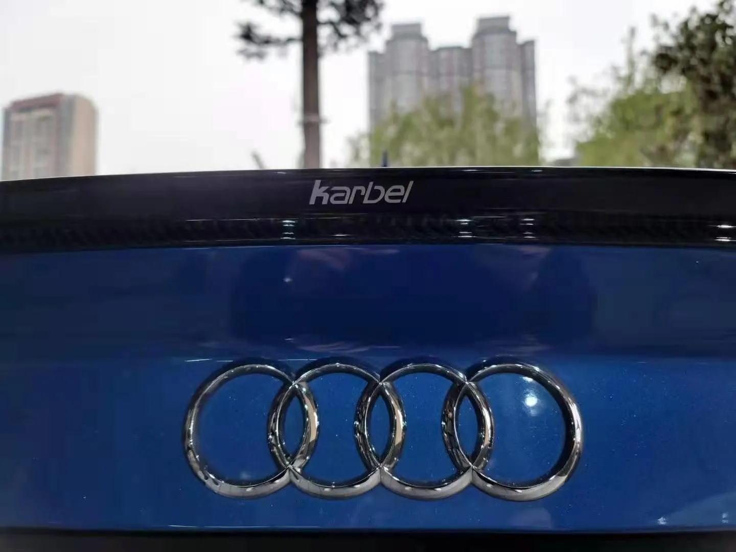 Check our price and buy Karbel Carbon Fiber Body kit set for Audi RS3 FL